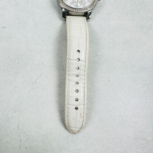 Fossil Watch Womens 38mm Multifunction Rhinestone Bling Bezel New Battery main image 11
